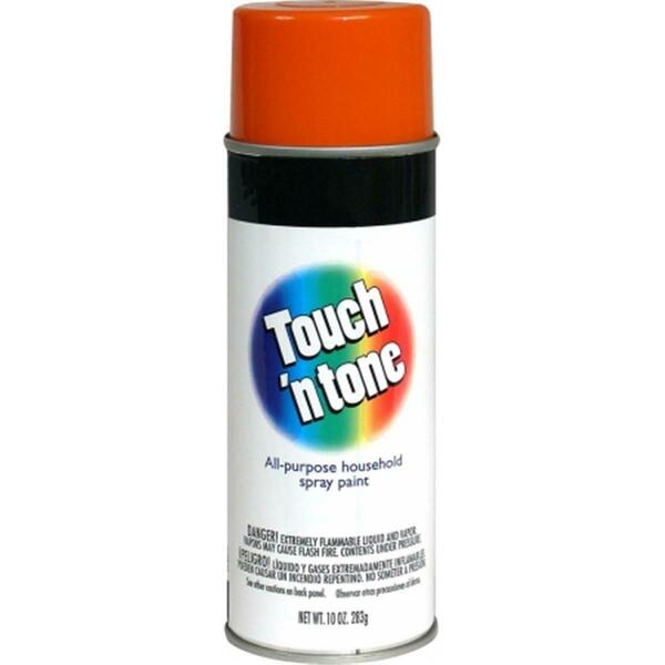 Zinsser 10 Oz Gloss Orange Touch N Tone All-Purpose Spray Paint 55283 830